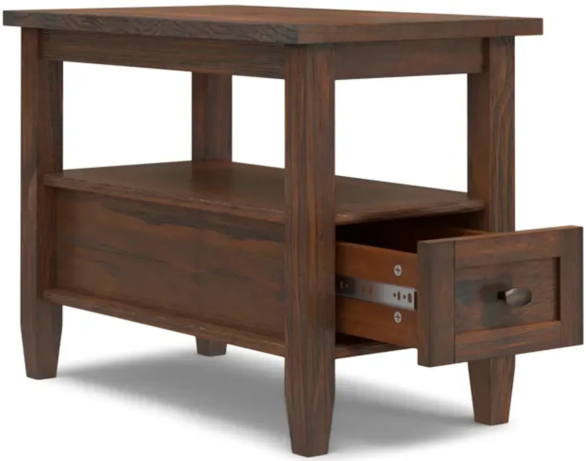 Warm Shaker Narrow End Table