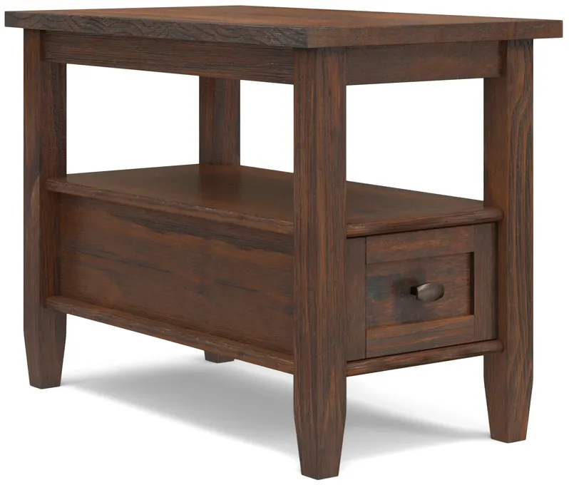 Warm Shaker Narrow End Table