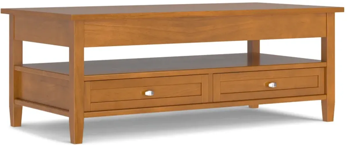 Warm Shaker Lift Top Coffee Table