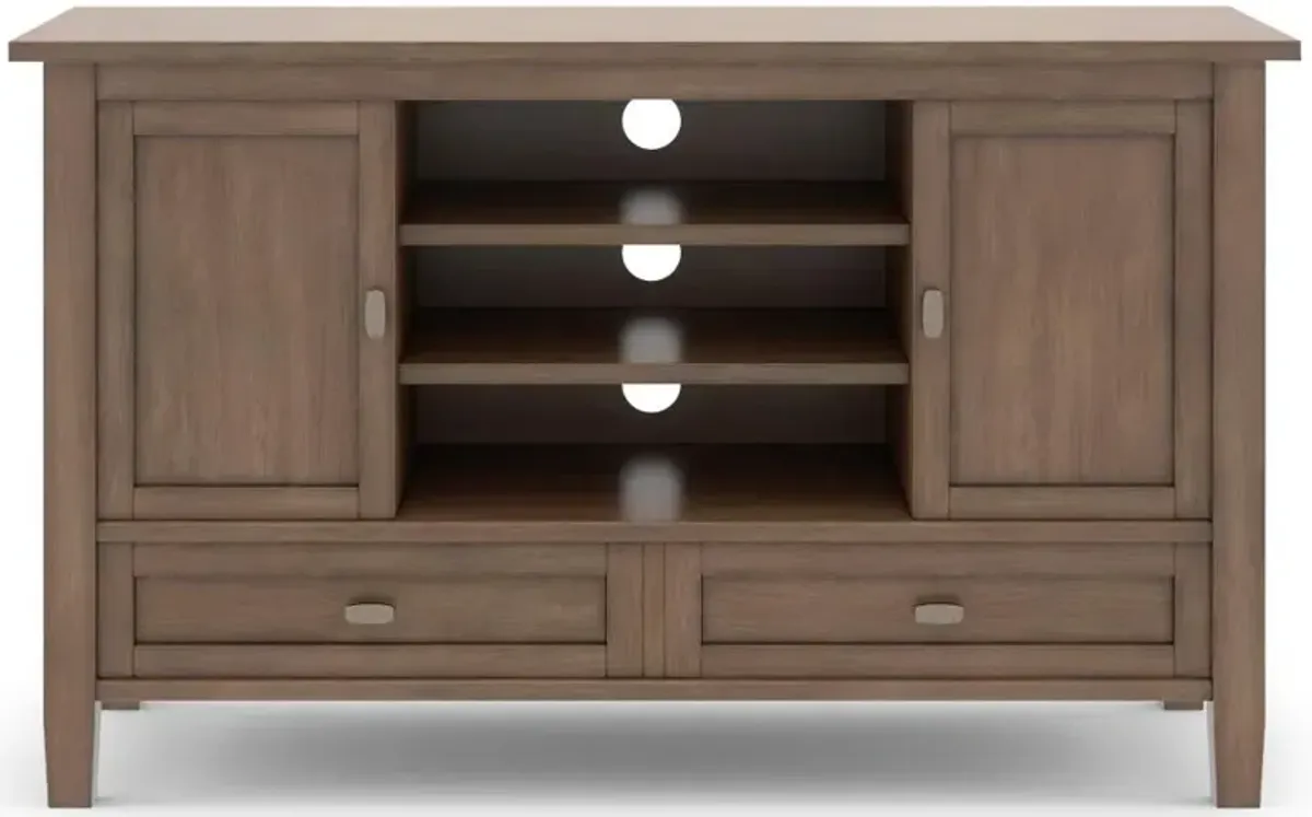 Warm Shaker TV Media Stand