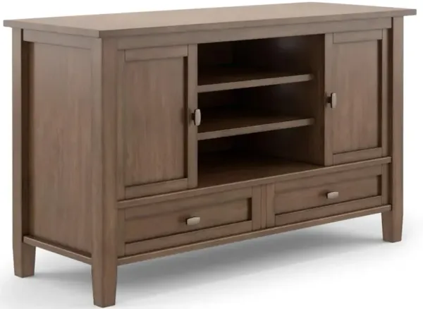 Warm Shaker TV Media Stand