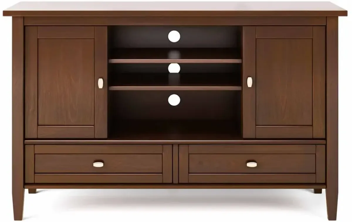 Warm Shaker TV Media Stand