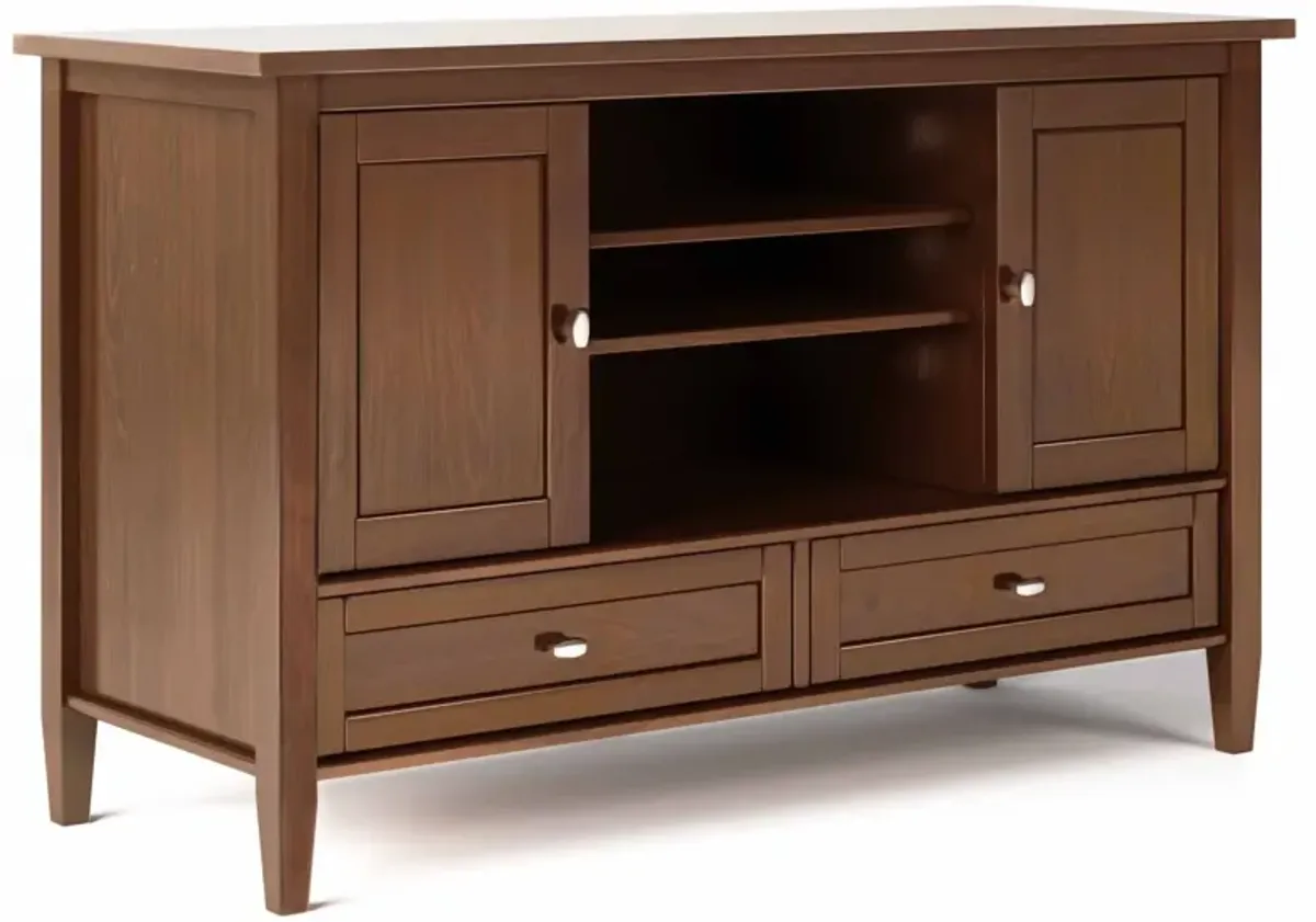 Warm Shaker TV Media Stand