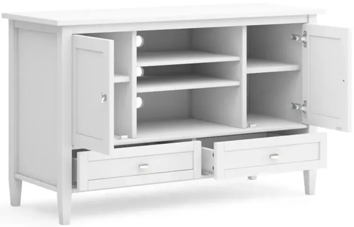 Warm Shaker TV Media Stand