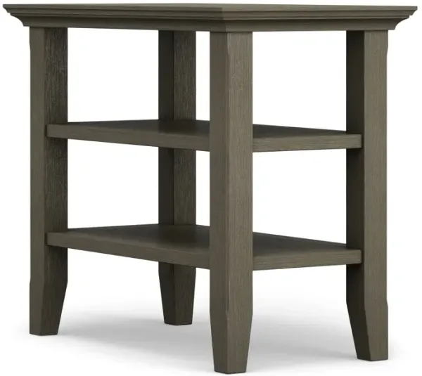 Acadian Narrow Side Table in Farmhouse Grey