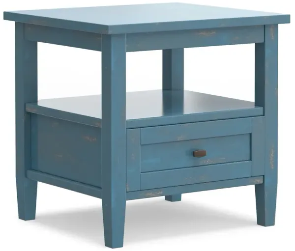 Warm Shaker End Table