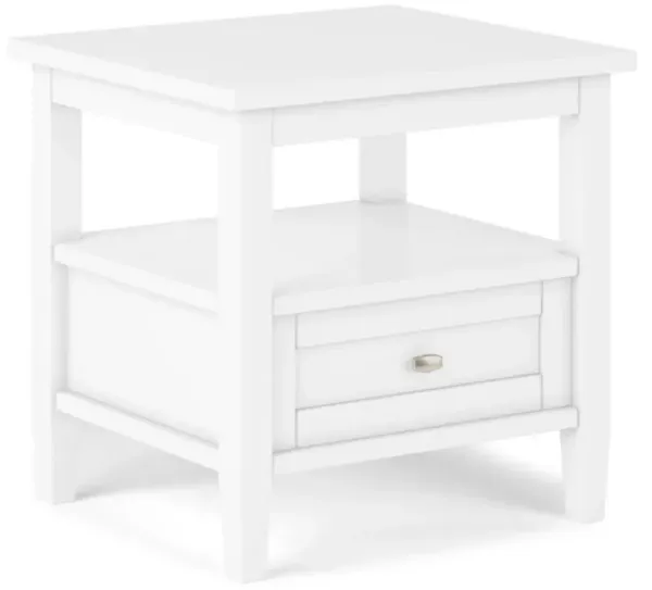 Warm Shaker End Table