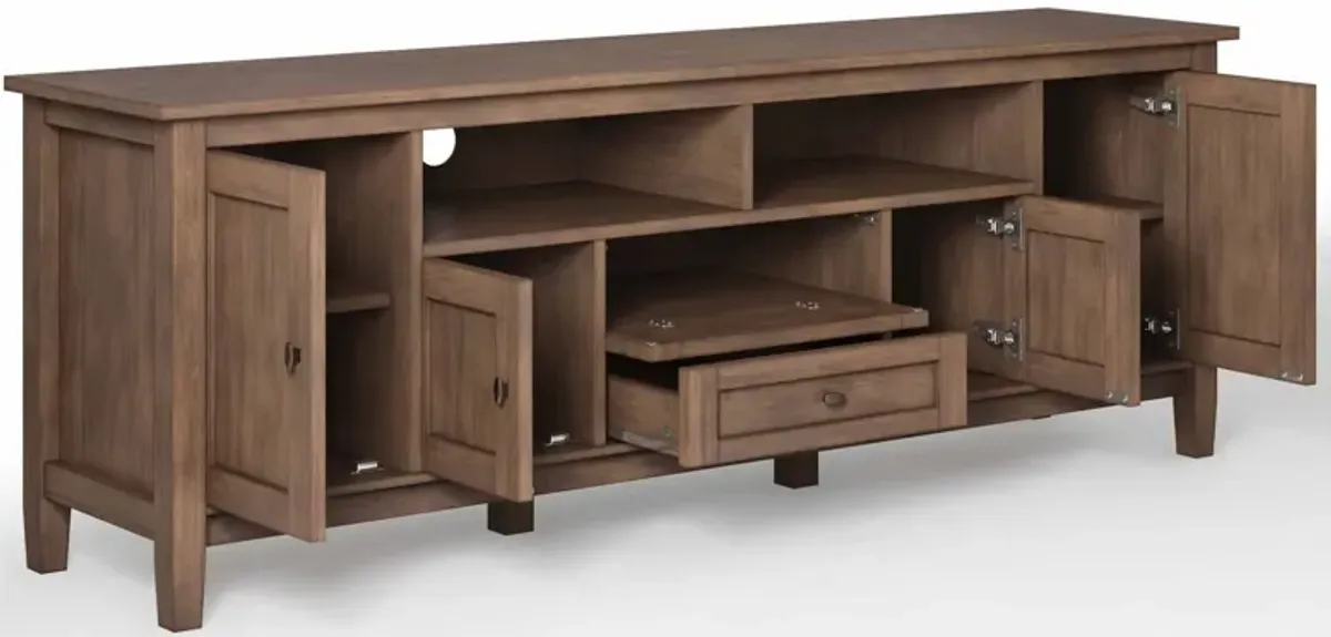 Warm Shaker 72 inch TV Media Stand