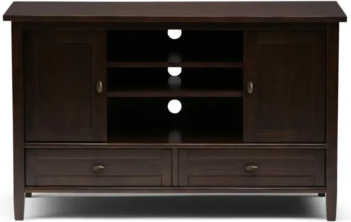 Warm Shaker TV Media Stand