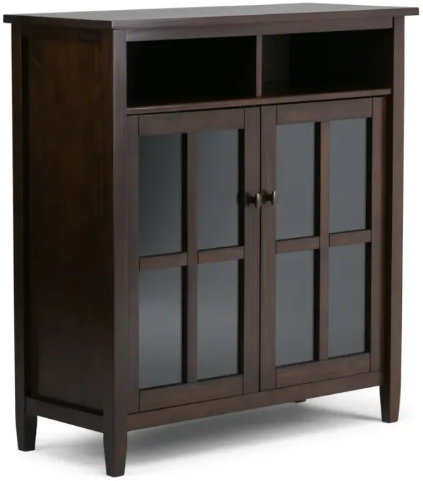Warm Shaker Medium Storage Media Cabinet