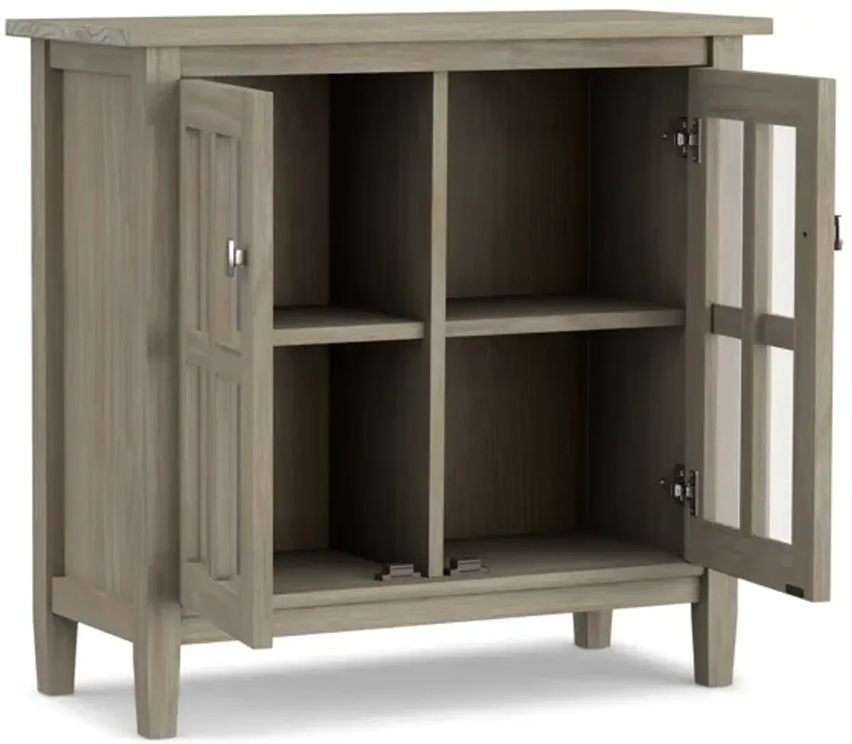 Warm Shaker Low Storage Cabinet