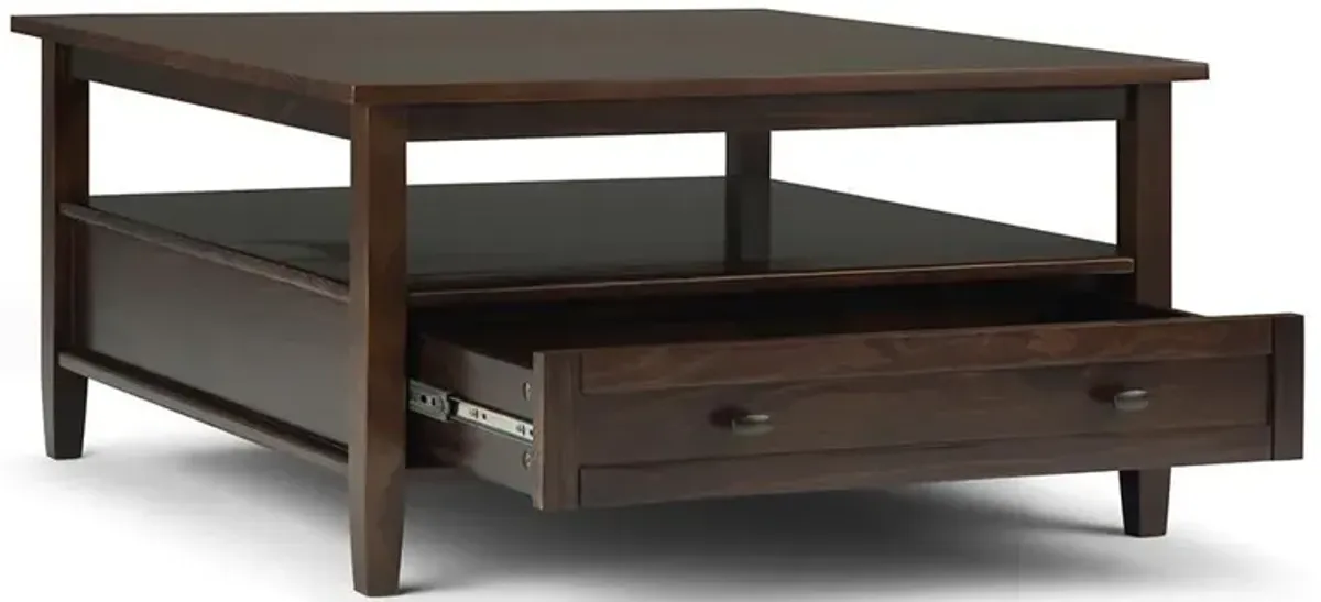 Warm Shaker Square Coffee Table