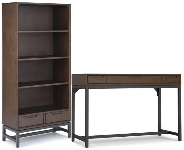 Banting 48 inch Desk and 30 inch Bookcase (Set of 2)