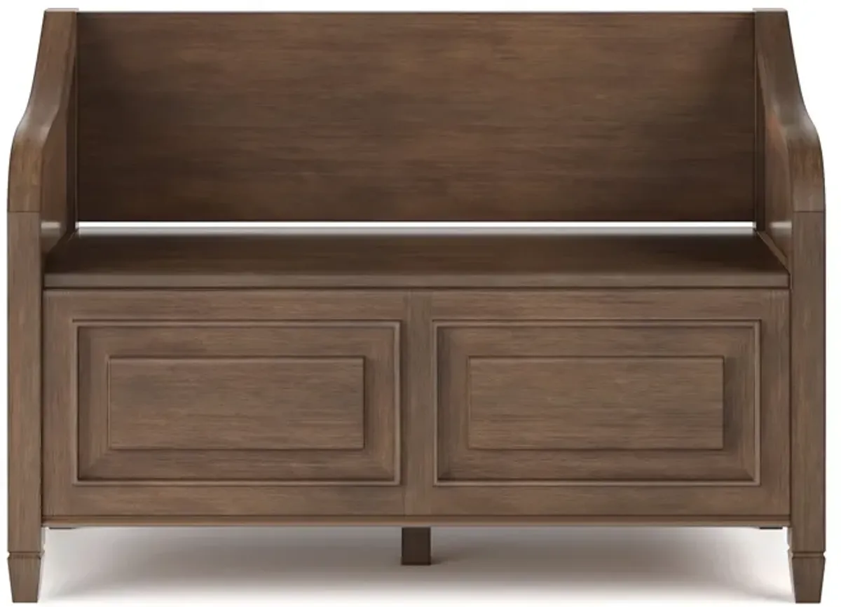 Connaught 42-inch Storage Bench and 40-inch Cabinet