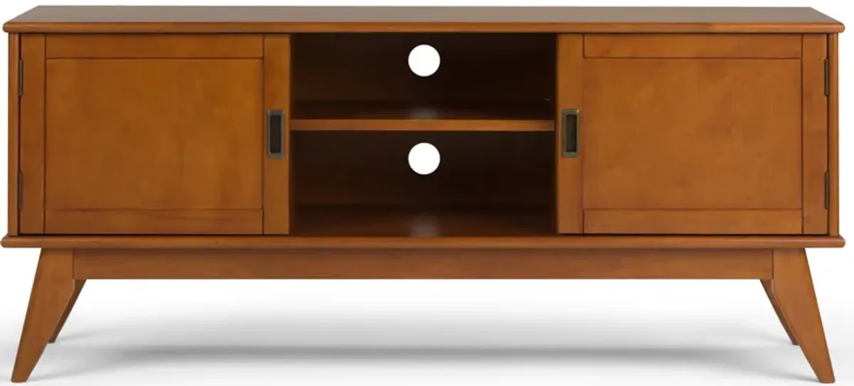 Draper 60 inch TV Stand with 22 inch Bookcases (Set of 3)