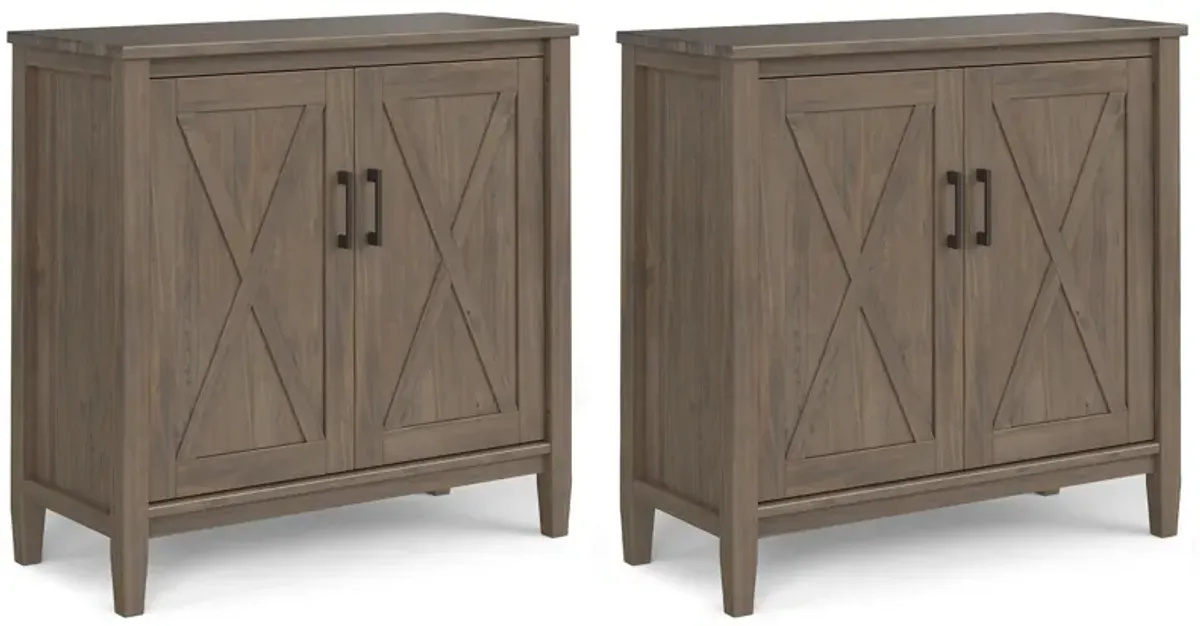 Ela 32 inch Storage Cabinet (Set of 2)