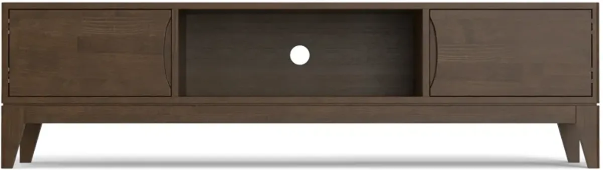 Harper 72 inch TV Stand with 24 inch Bookcases (Set of 3)