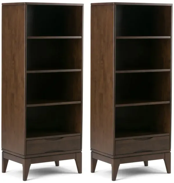 Harper 24 inch 4 Shelf Bookcase (Set of 2)