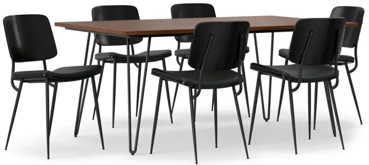 Hayley / Hunter 7 Pc Dining Set