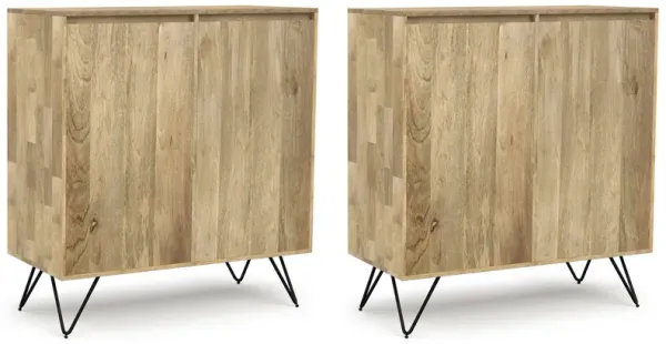 Hunter 39 inch Storage Cabinet (Set of 2)