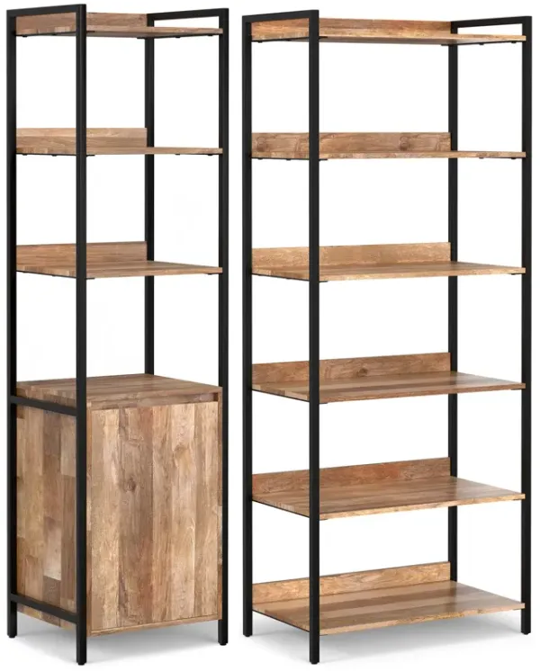 Kelsey 50 inch Bookcase 2-piece Set