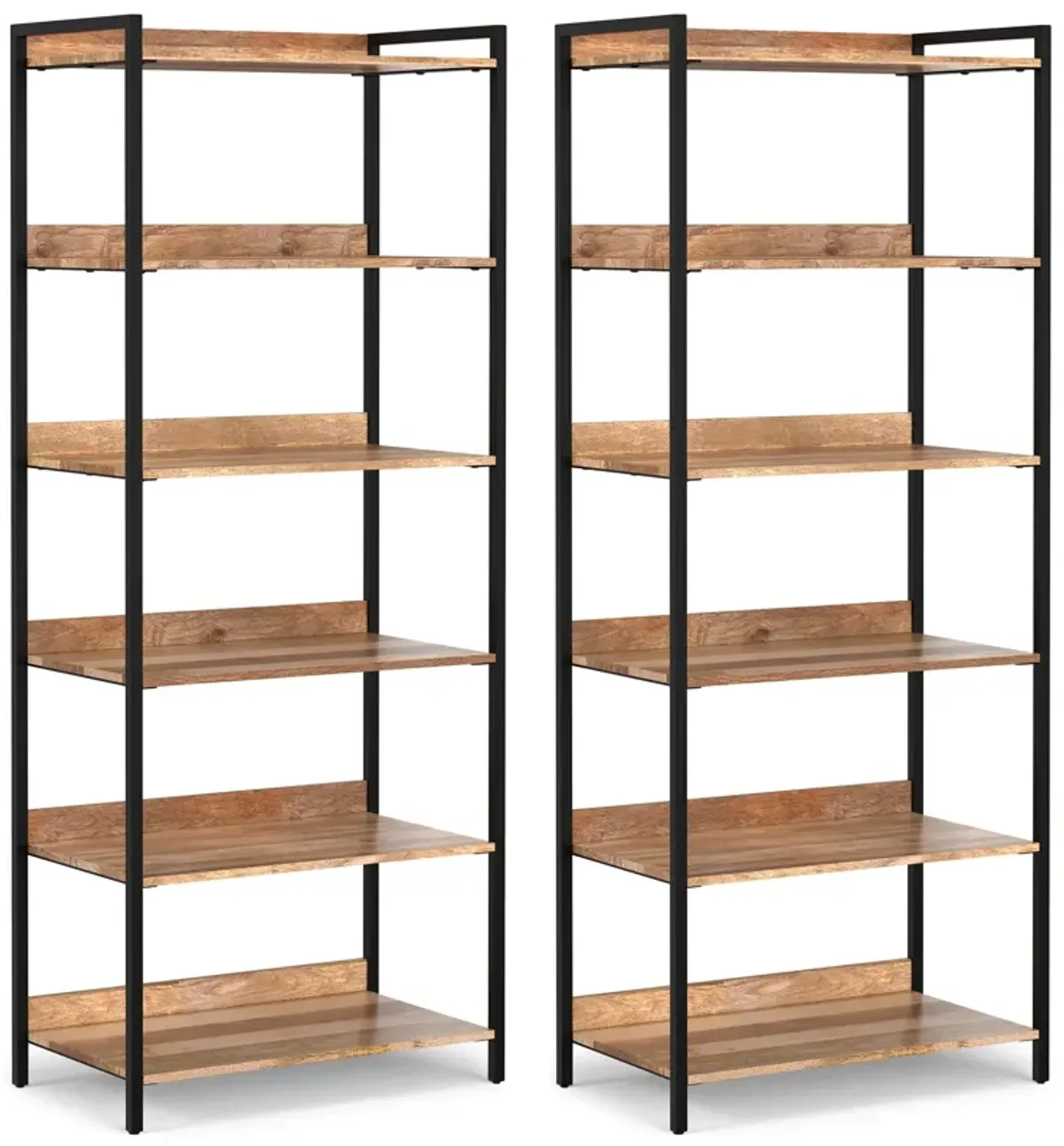 Kelsey 30 inch 5 Shelf Bookcase (Set of 2)