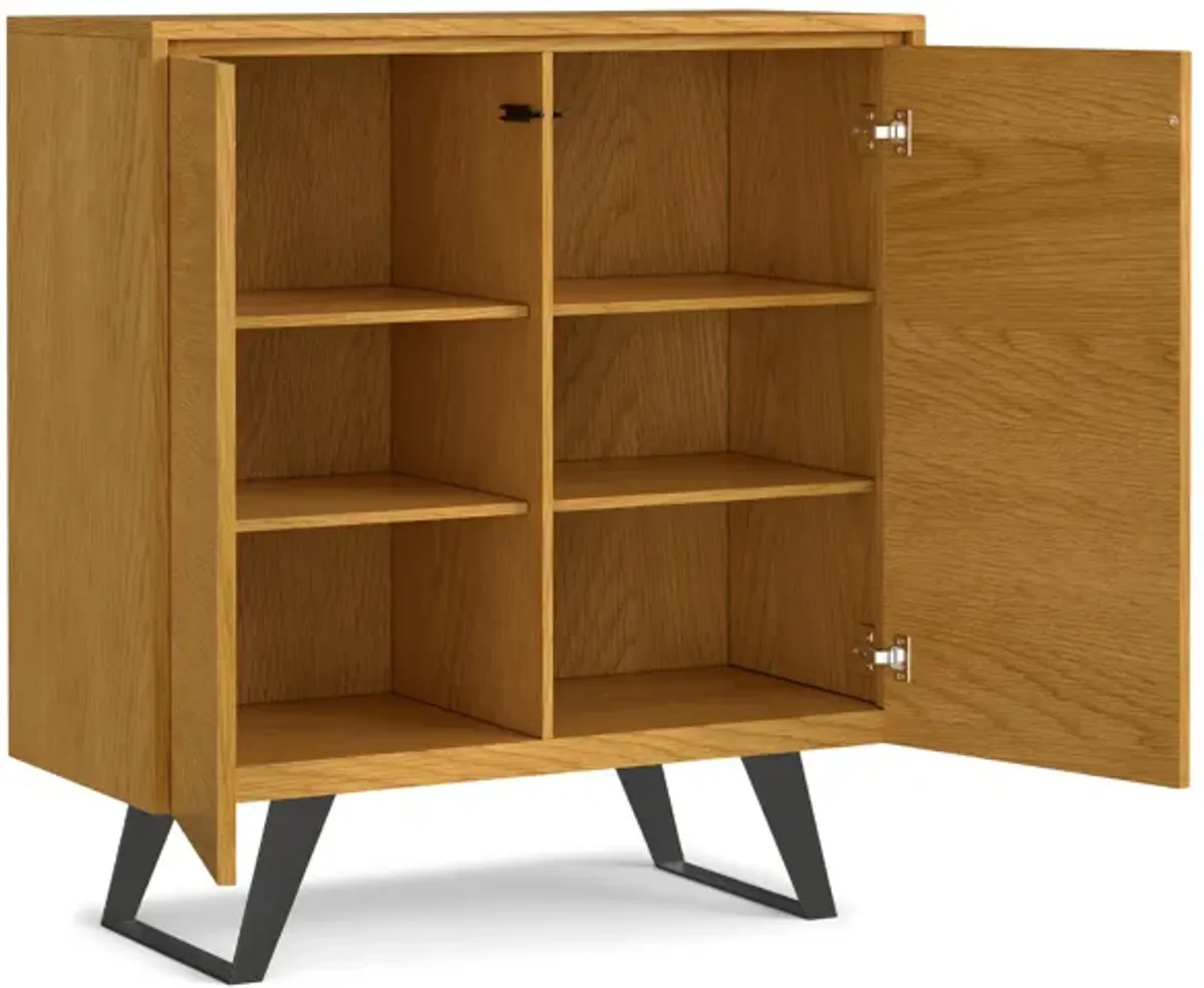 Lowry 39 inch Storage Cabinet (Set of 2) in Oak