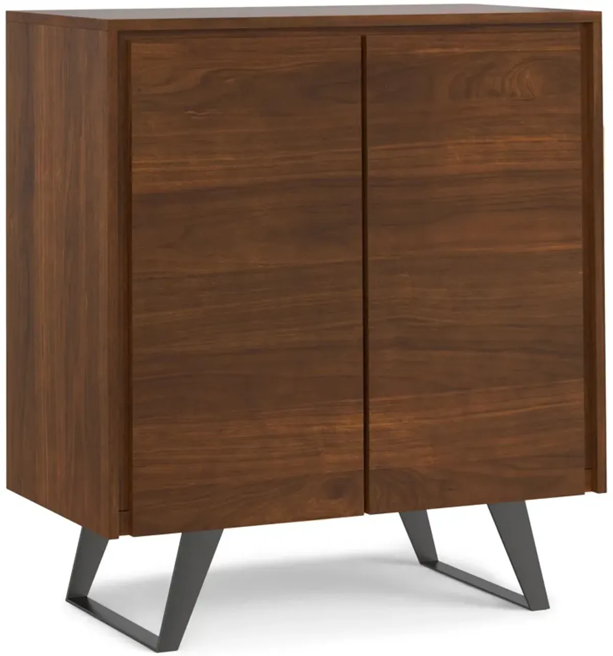 Lowry 39 inch Storage Cabinet (Set of 2) in Walnut