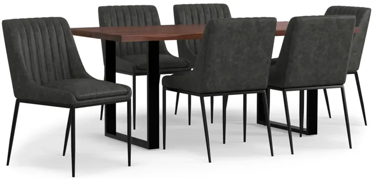 Melody / Fieldcrest 7 Pc Dining Set