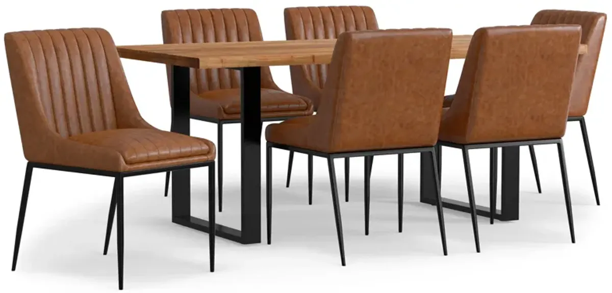 Melody / Fieldcrest 7 Pc Dining Set