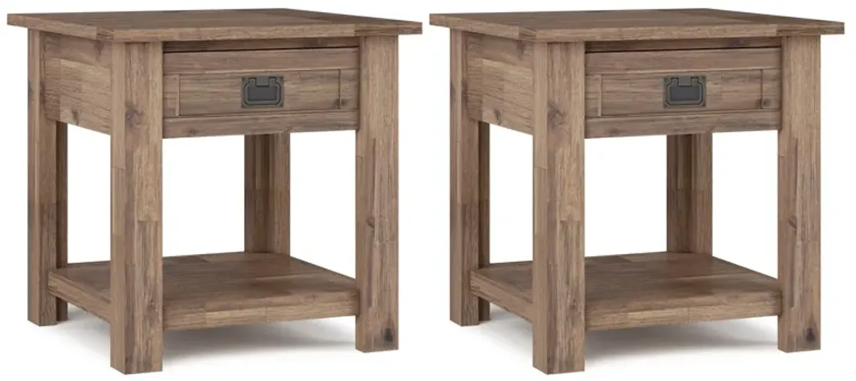Monroe 22 inch End Table (Set of 2)