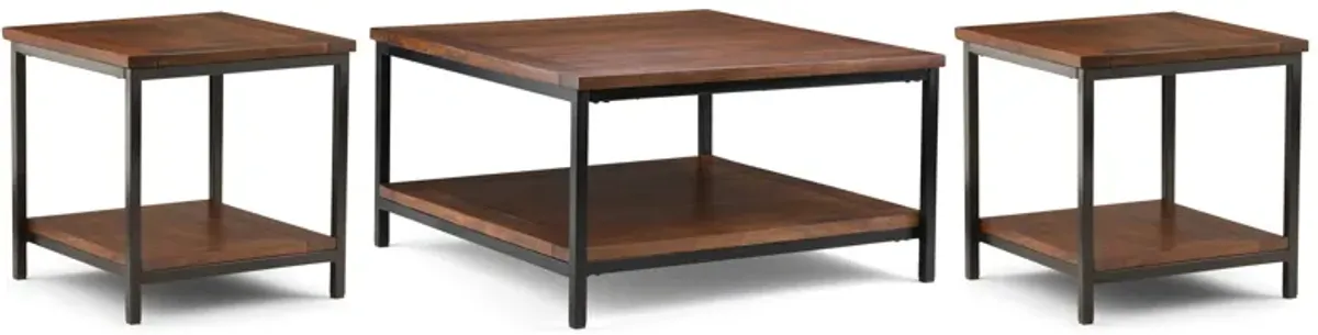 Skyler 34 inch Coffee Table with 22 inch End Tables (Set of 3)