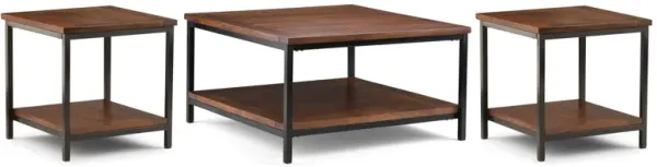 Skyler 34 inch Coffee Table with 22 inch End Tables (Set of 3)