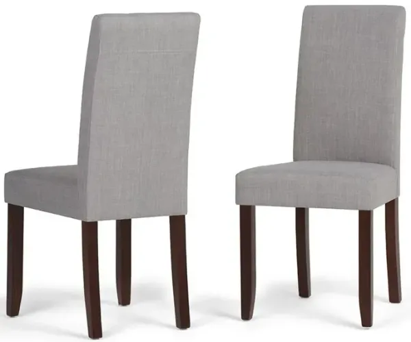 Acadian Dining Chair (Set of 2) in Linen Style Fabric