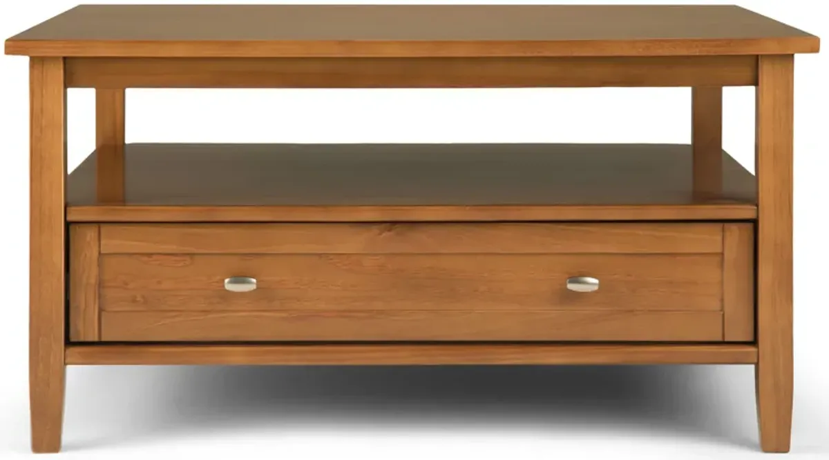 Warm Shaker 36 inch Coffee Table with 20 inch End Tables (Set of 3)