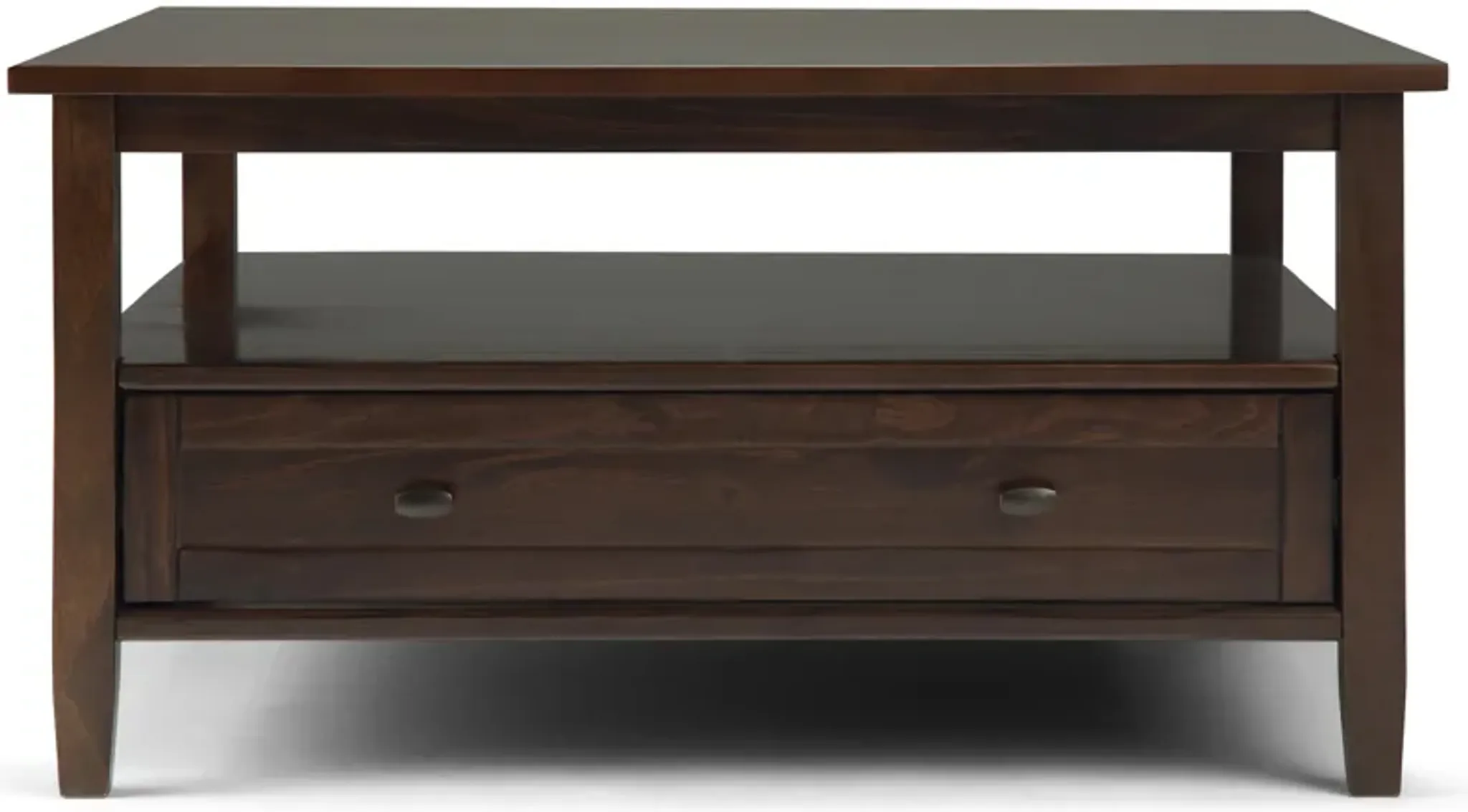 Warm Shaker 36 Inch Coffee Table With 20 Inch End Tables Set Of 3 ...