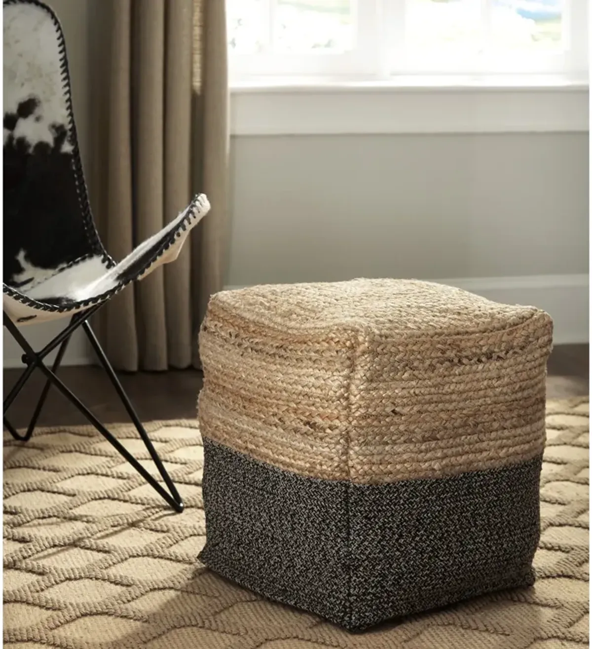 Sweed Pouf Ottoman