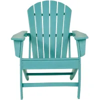 Sundown Turquoise Adirondack Chair