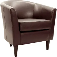 Windsor Brown Accent Chair
