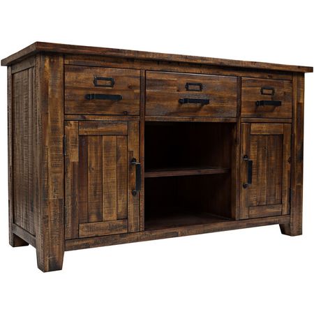 Cannon Valley Distressed Pecan 50" Console