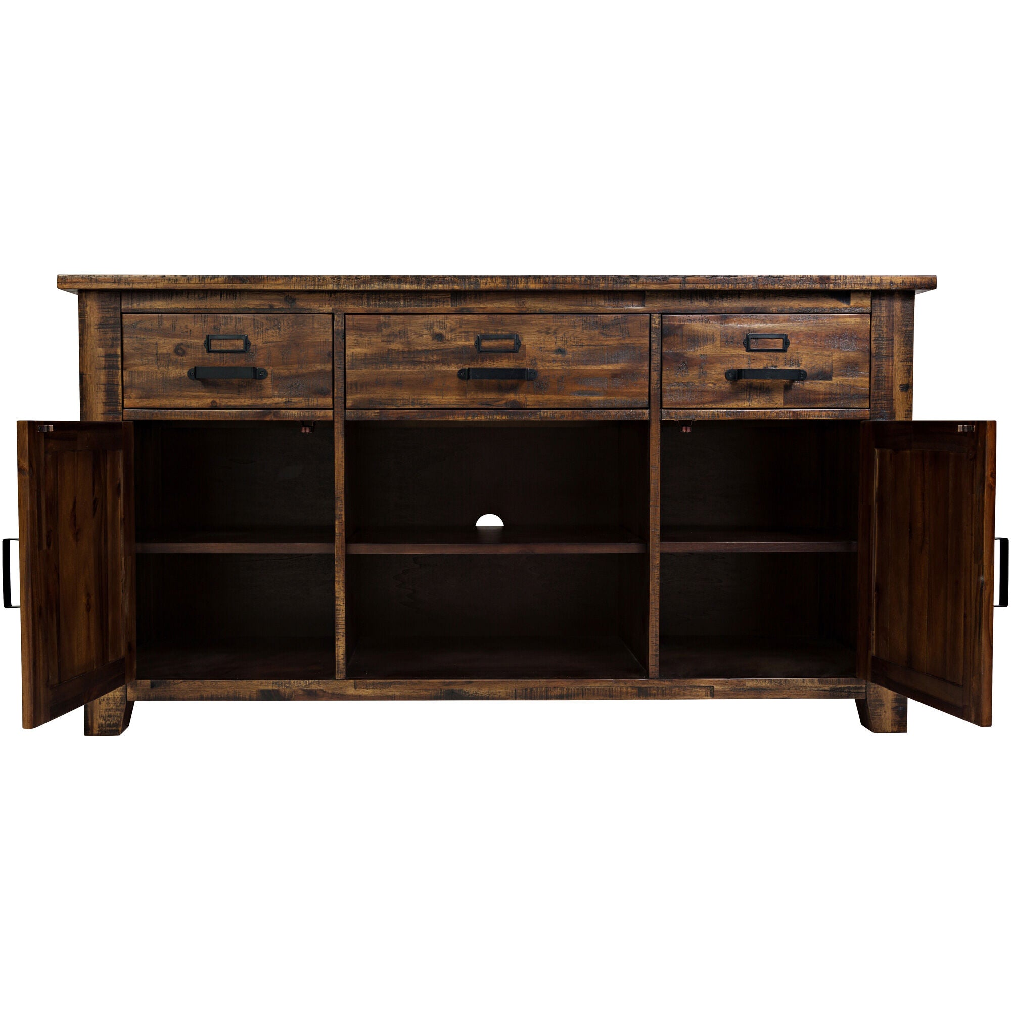 Jofran | Cannon Valley 60" Console | Distressed Pecan