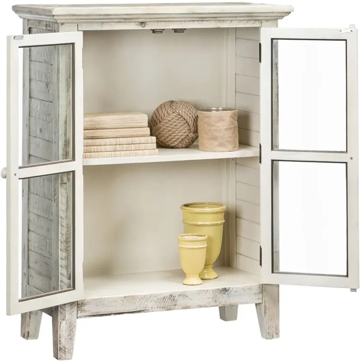 Rustic Shores 2 Door Cabinet