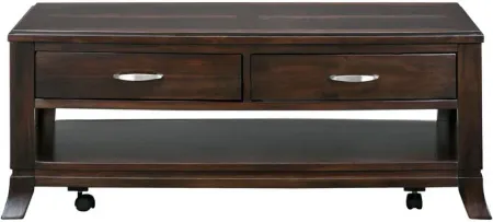 Downtown Merlot Coffee Table
