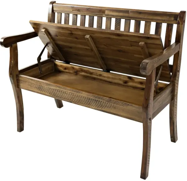 Jofran Artisans Craft Storage Bench