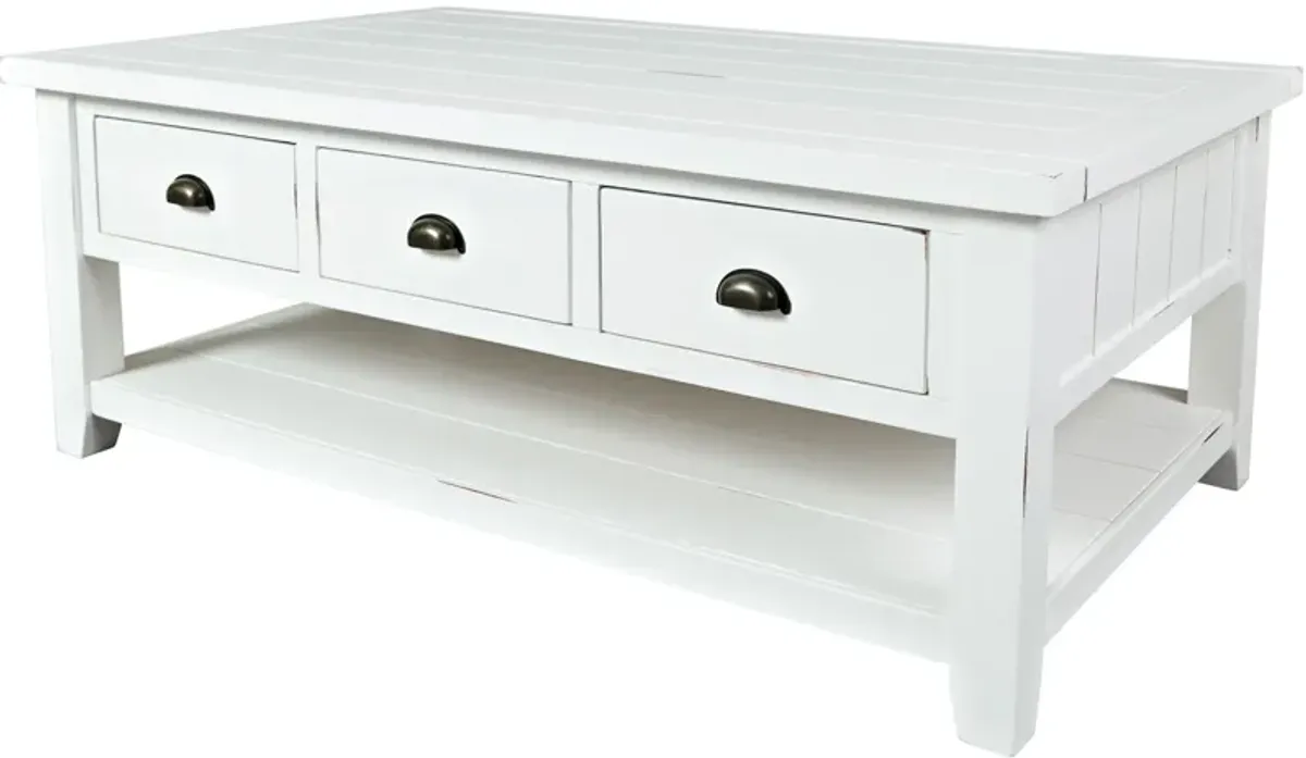 | Artisans Craft Coffee Table | White