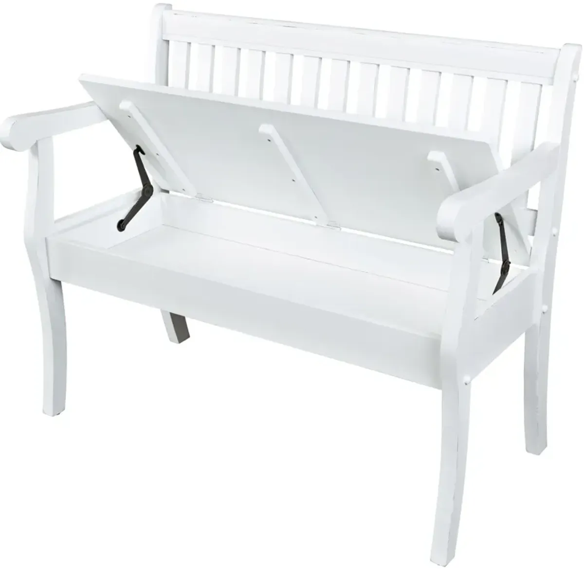 | Artisans Craft Storage Bench | White