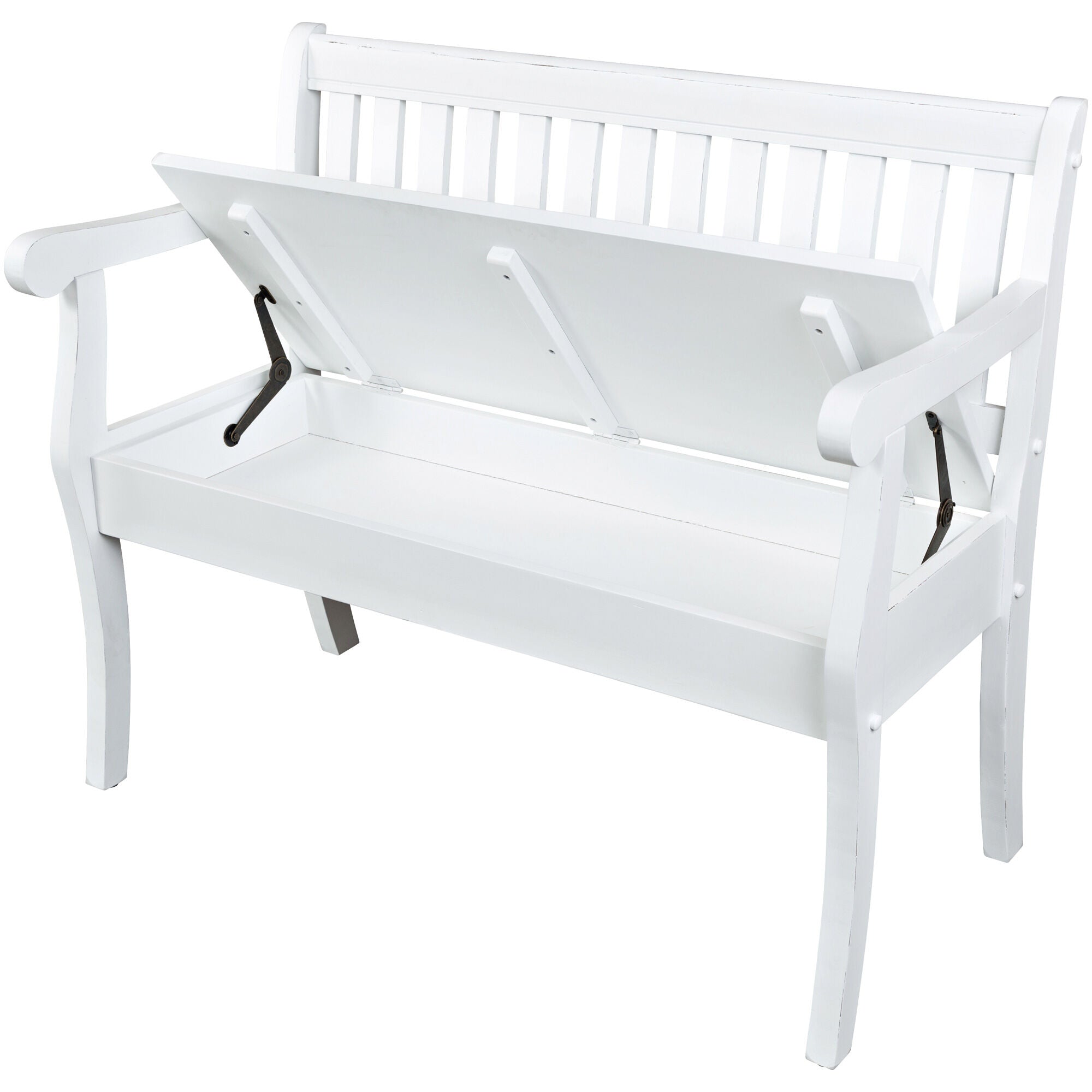 Jofran | Artisans Craft Storage Bench | White