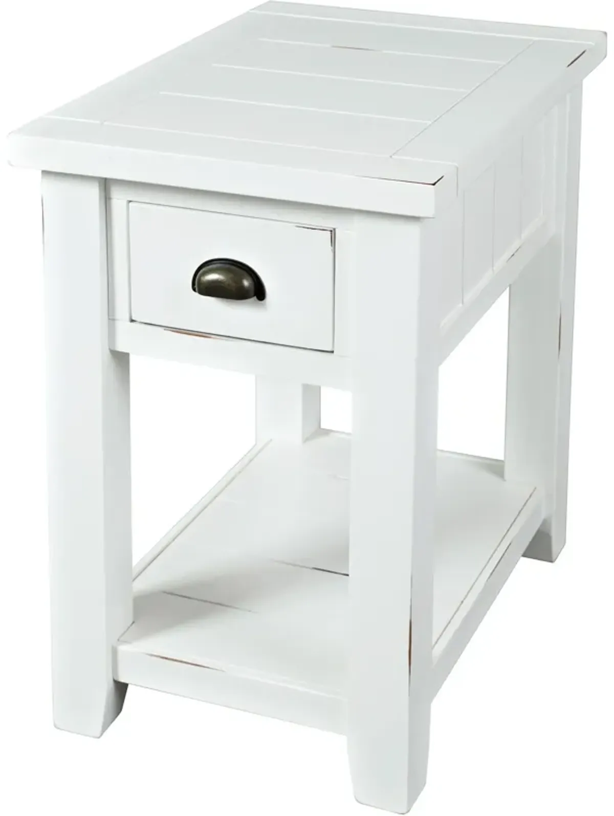 | Artisans Craft Chairside Table | White