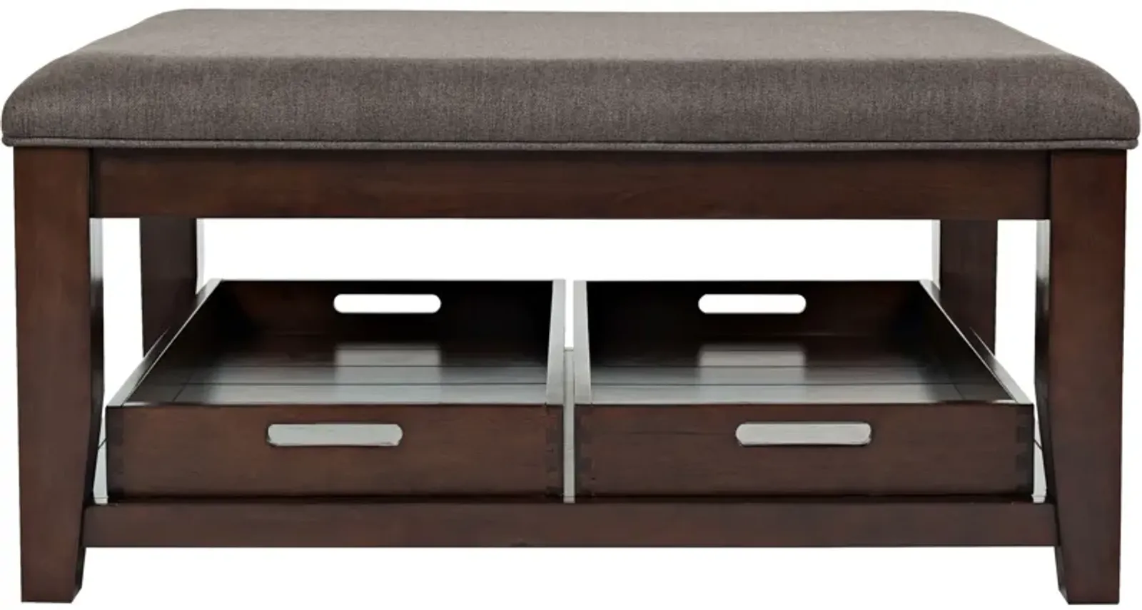 Twin Cities Upholstered Top Coffee Table