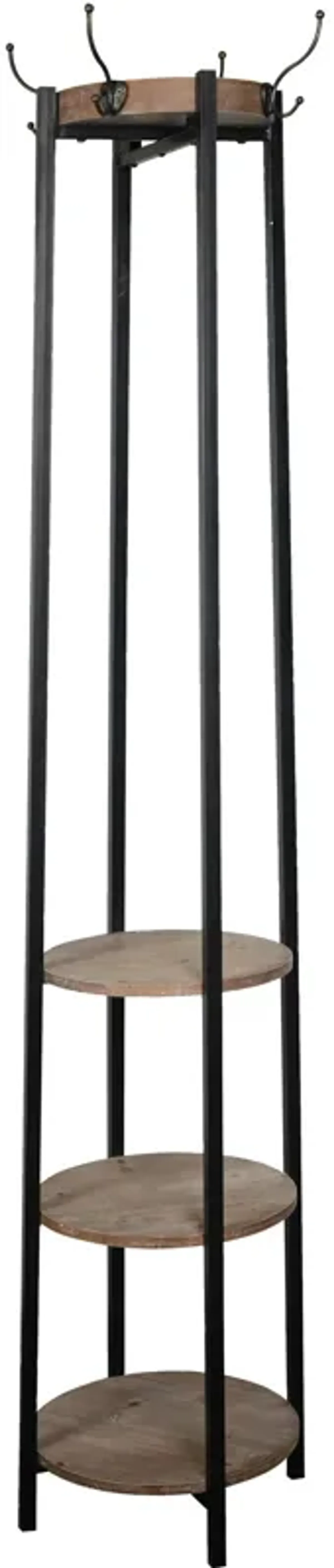 | Hanston 3 Shelf Coat Rack | Bronze